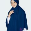 Jilbab Hijab Alsa Bergo Kalila - Biru Dongker