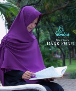Jilbab Elmina Bergo Umaya Dark Purple